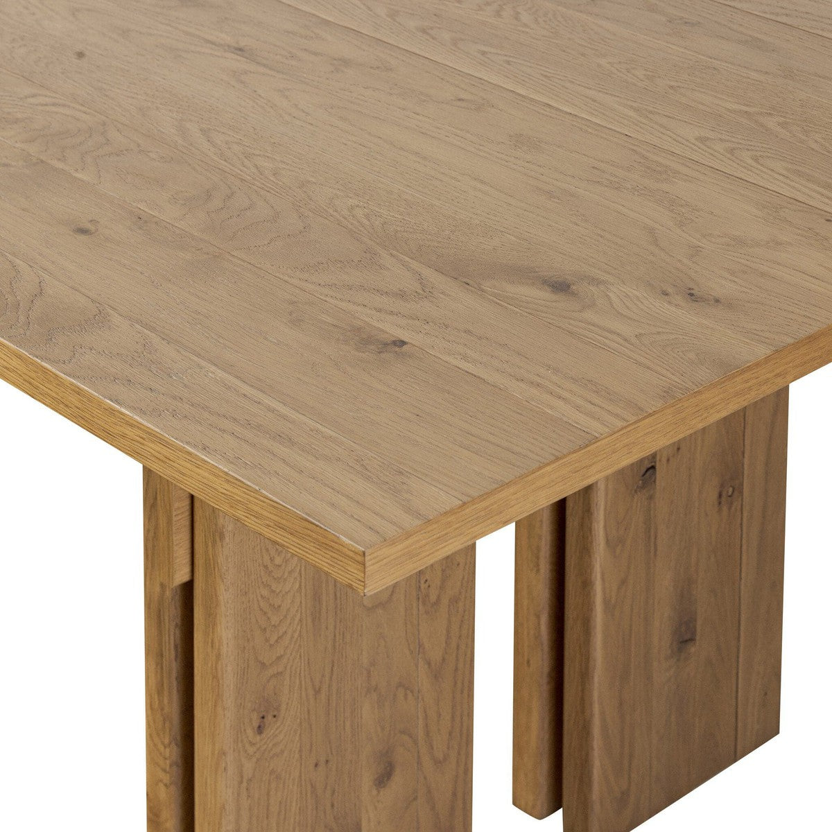 Railay Dining Table - Dusted Oak Veneer