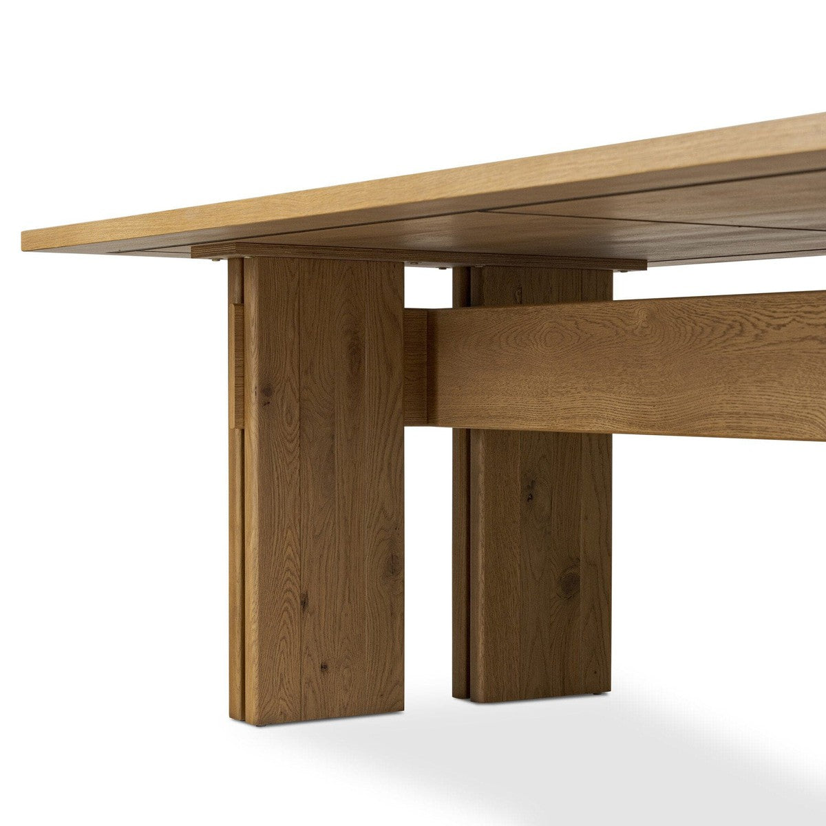 Railay Dining Table - Dusted Oak Veneer