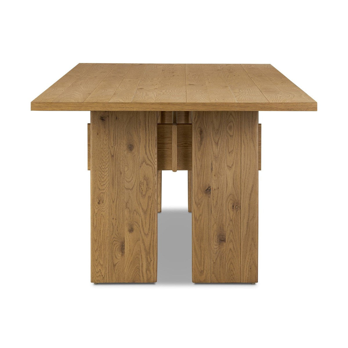 Railay Dining Table - Dusted Oak Veneer