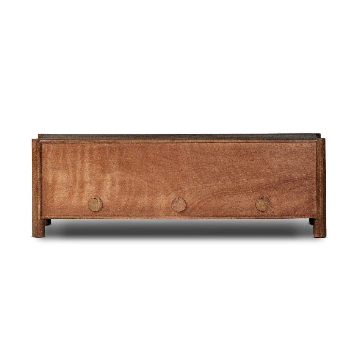 Ezri Media Console - Cocoa Oak