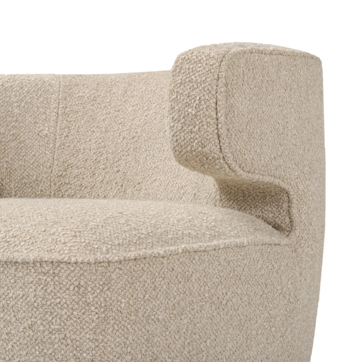 Dottie Swivel Chair - Berber Oatmeal