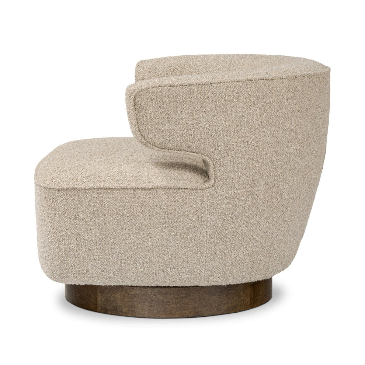 Dottie Swivel Chair - Berber Oatmeal