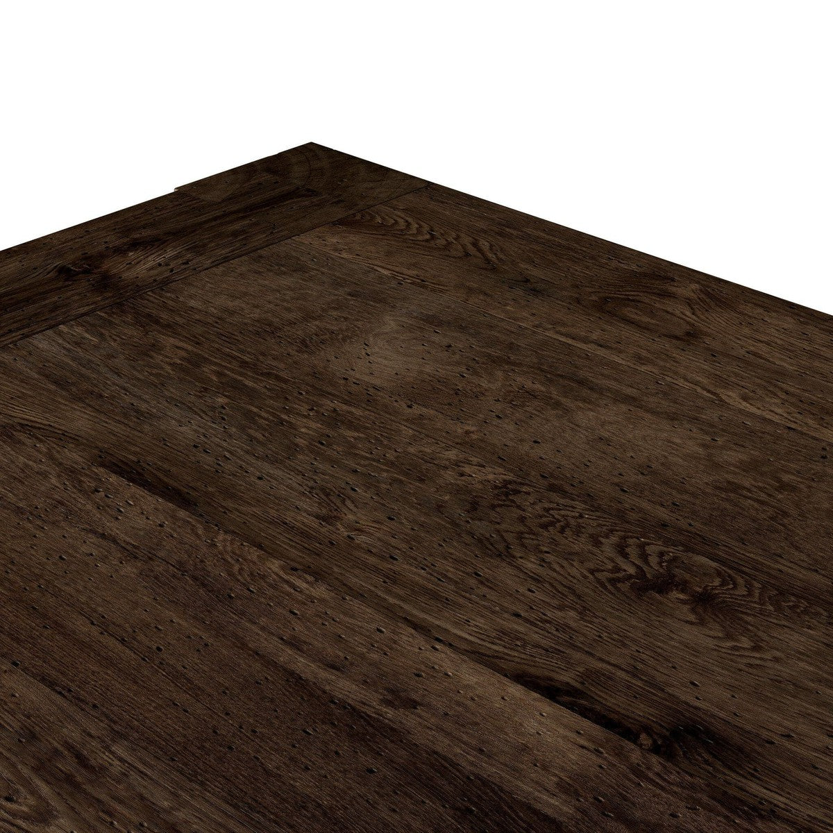 Abaso Dining Table - Ebony Rustic Wormwood Oak