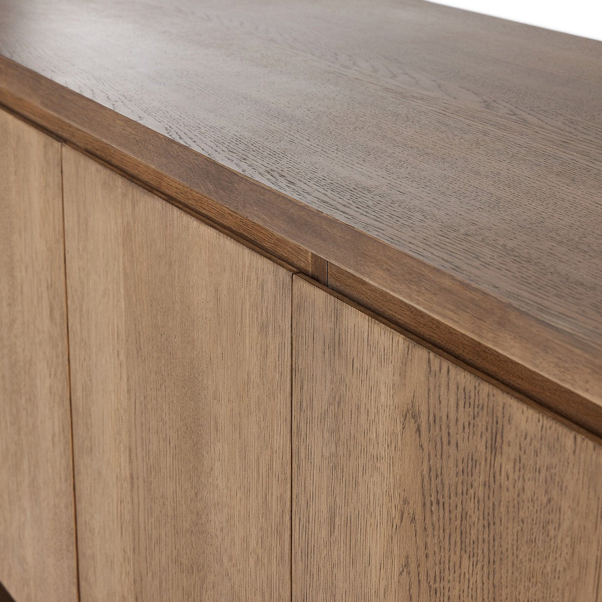 Elle Media Console - Tawny Oak - Brown