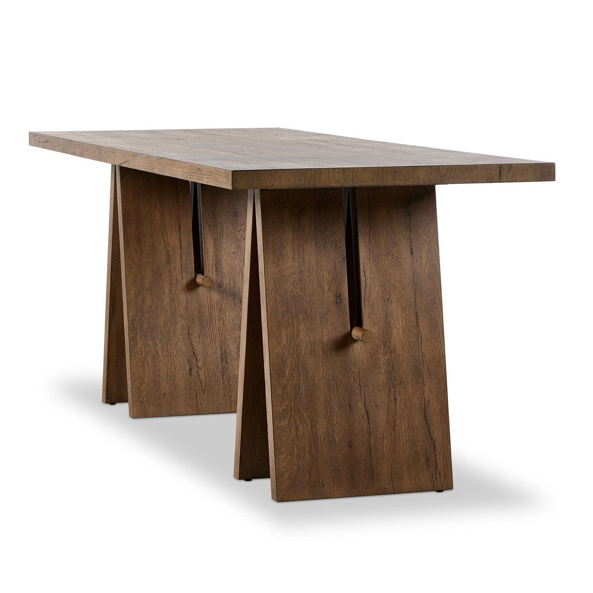 Wylie Desk - Rustic Grey Veneer