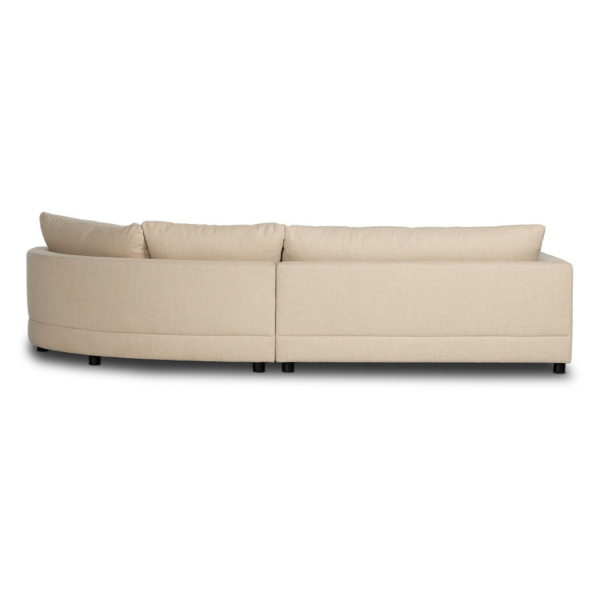 Sylvan 2-Piece Sectional - Irving Flax - Beige, Brown