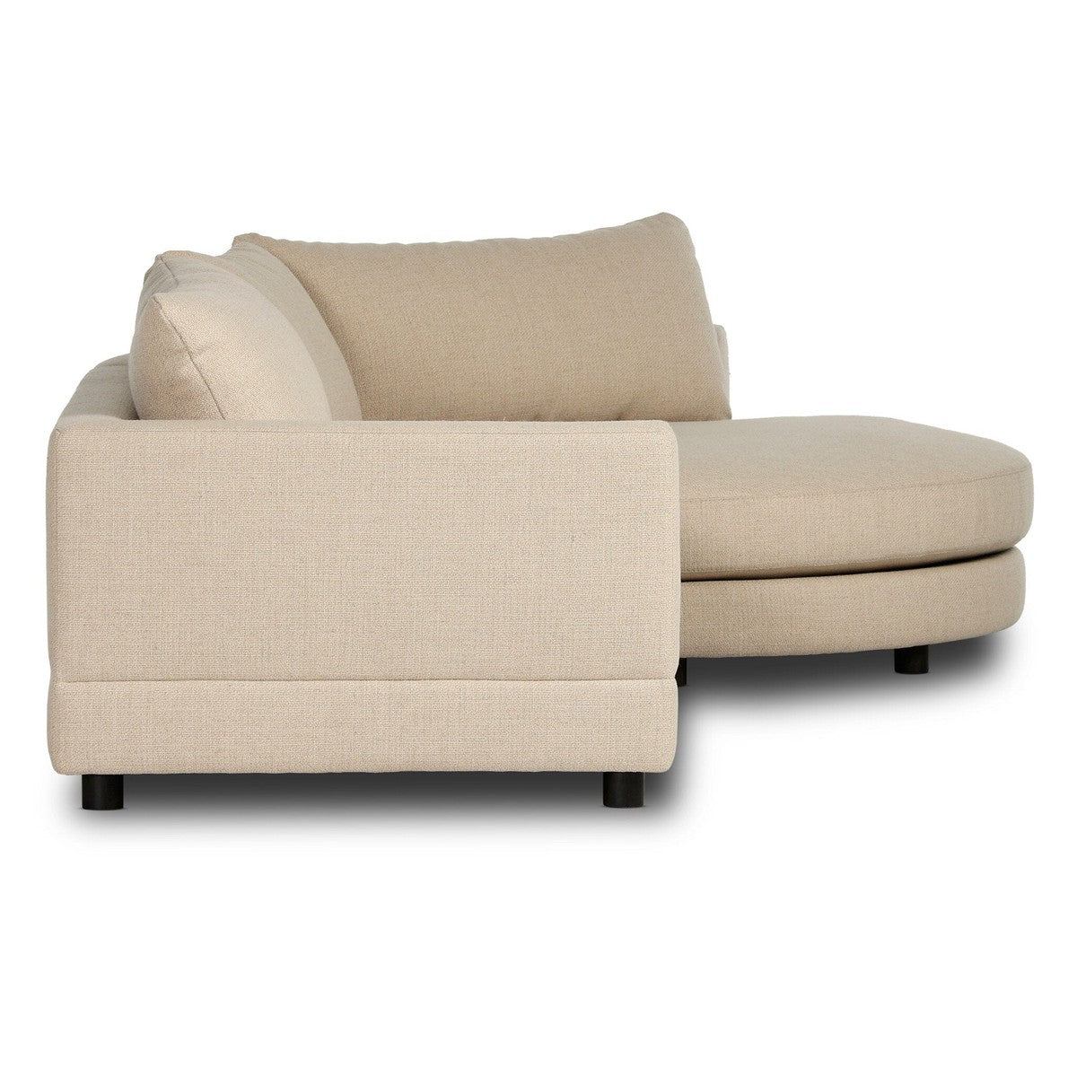 Sylvan 2-Piece Sectional - Irving Flax - Beige, Brown