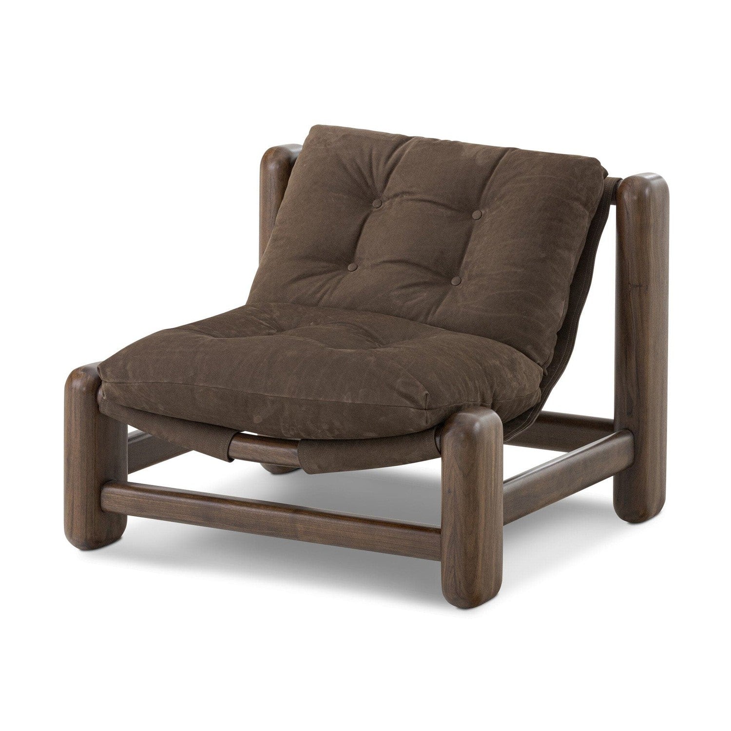 Lucio Chair - Nubuck Cigar