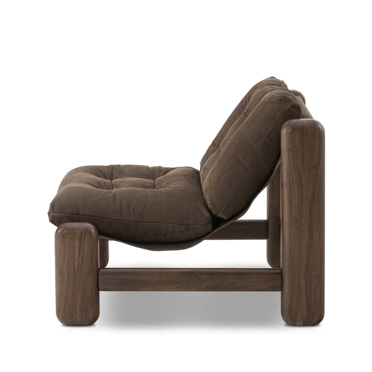 Lucio Chair - Nubuck Cigar