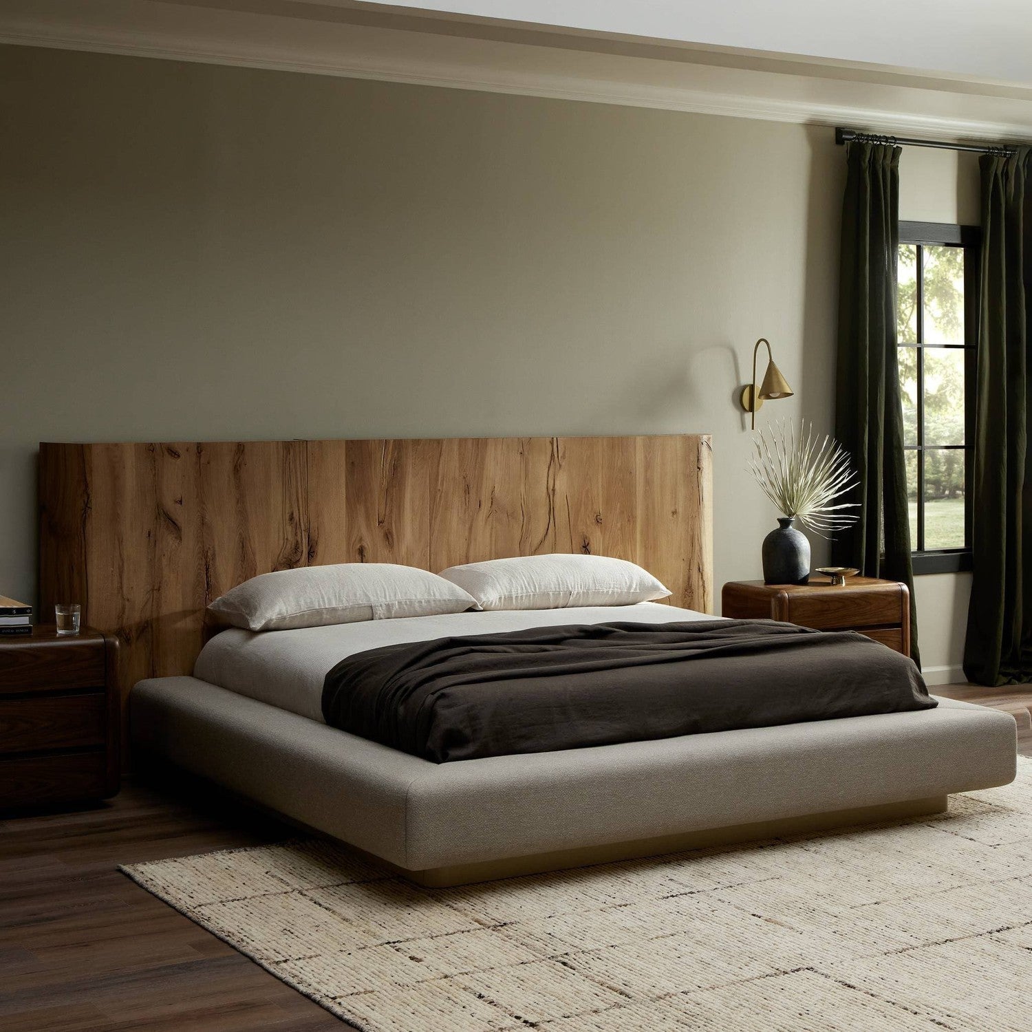 Lara Bed - Imani Pebble - Queen