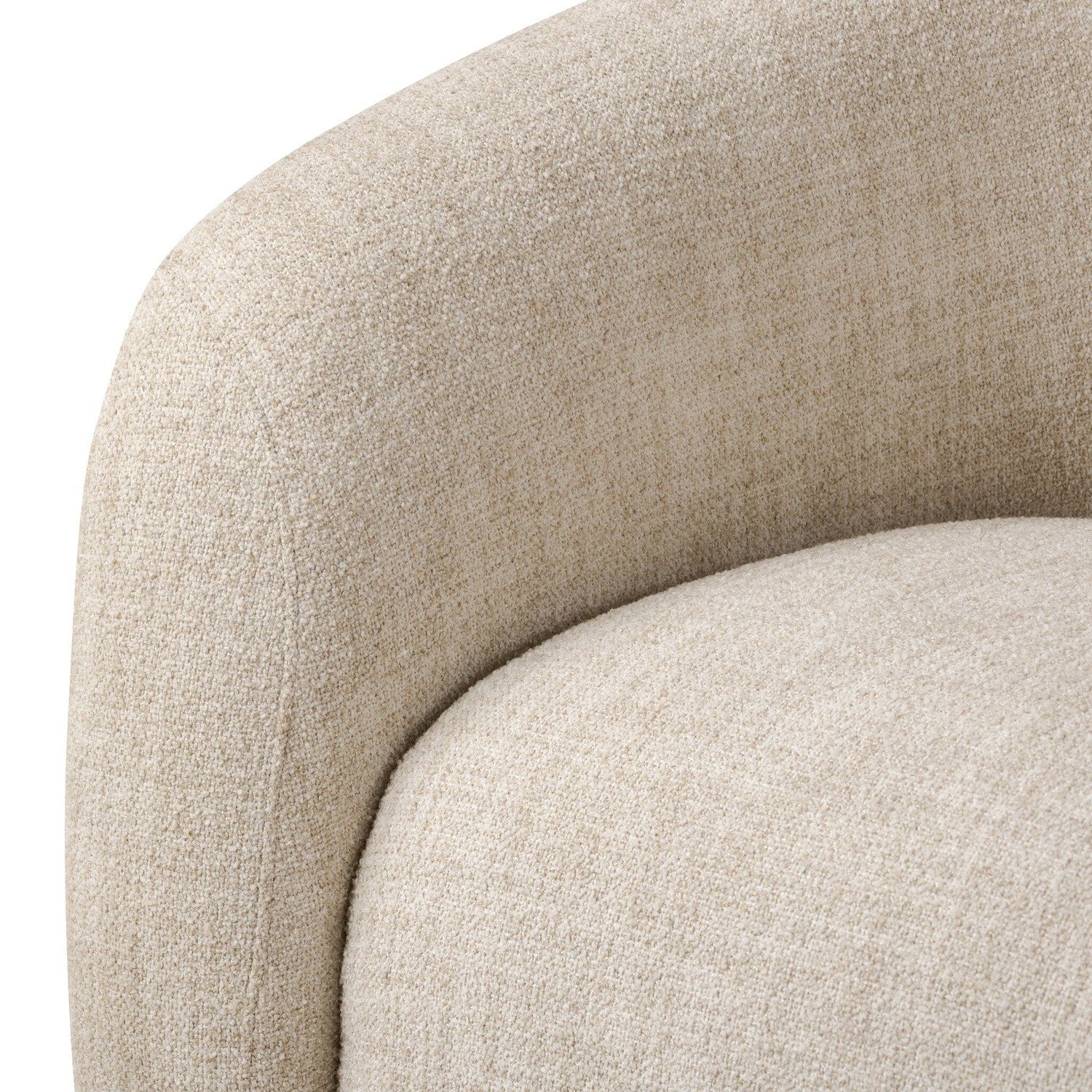 Channing Swivel Chair - Yuma Cream