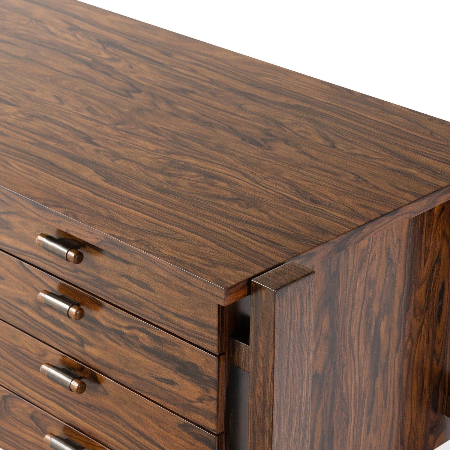 Marcela Desk - Natural Morado Veneer