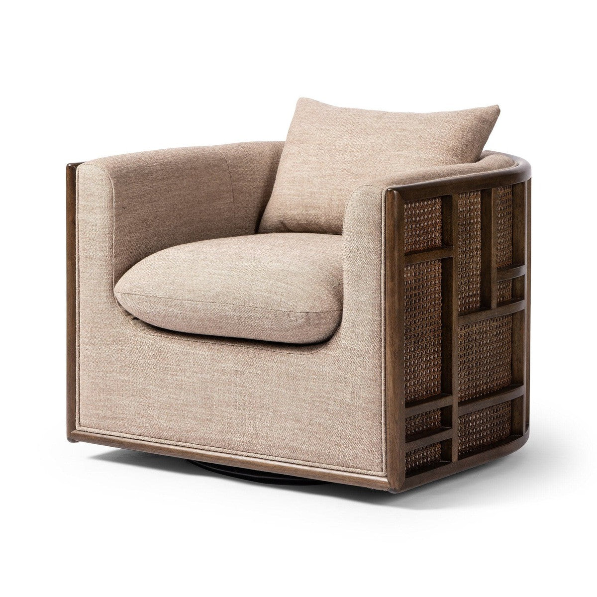 June Swivel Chair - Alcala Fawn