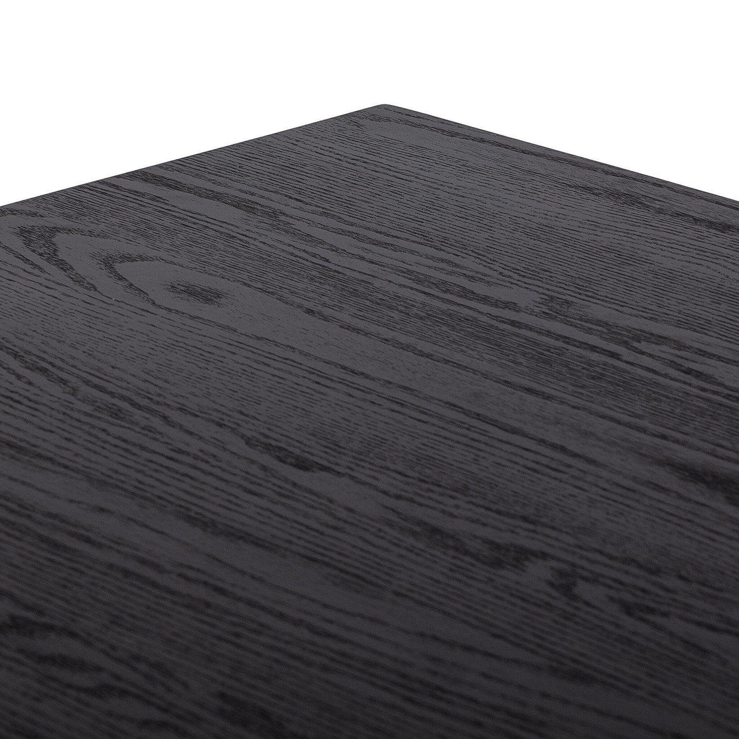 Millie Dining Table 72" - Drifted Matte Black Veneer