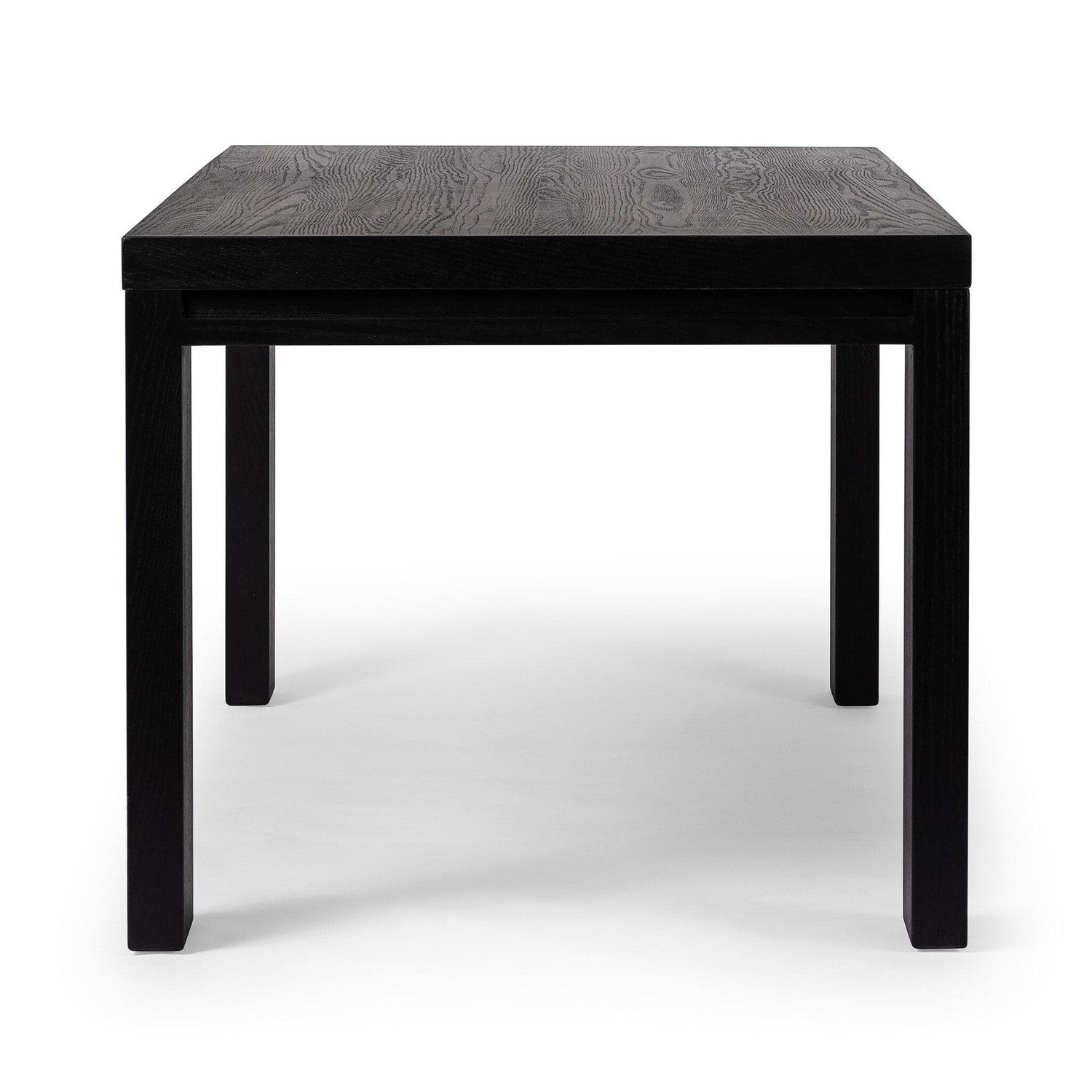 Millie Dining Table 72" - Drifted Matte Black Veneer