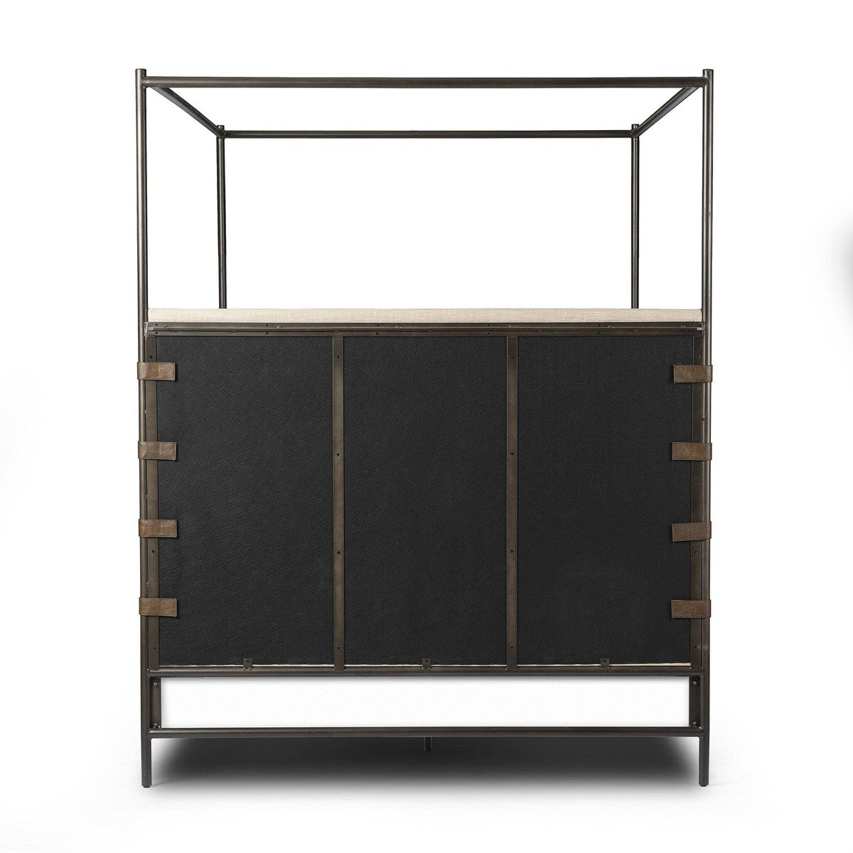 Anderson Canopy Bed - Palm Ecru - King