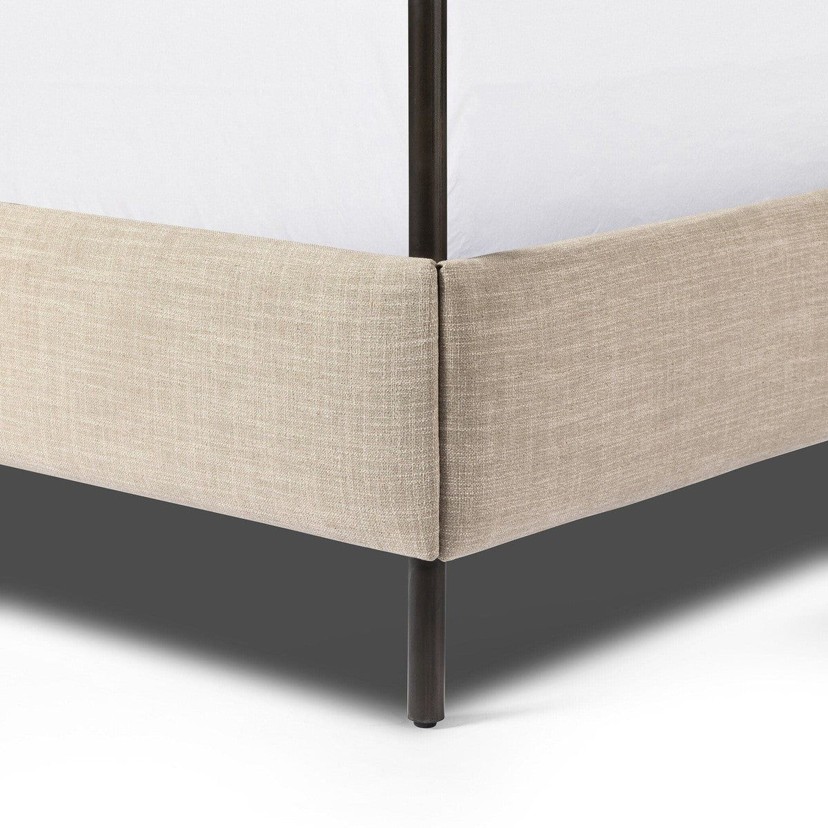 Anderson Canopy Bed - Palm Ecru - King