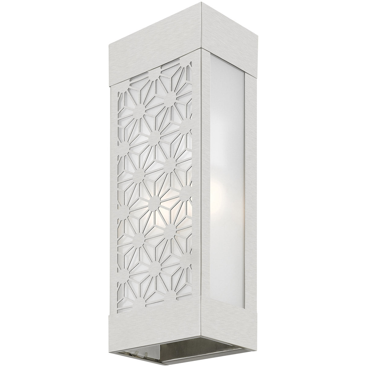 Berkeley 2 Light 17 inch Outdoor Sconce-Livex Lighting-LIVEX-24322-91-Outdoor Wall SconcesBrushed Nickel-3-France and Son