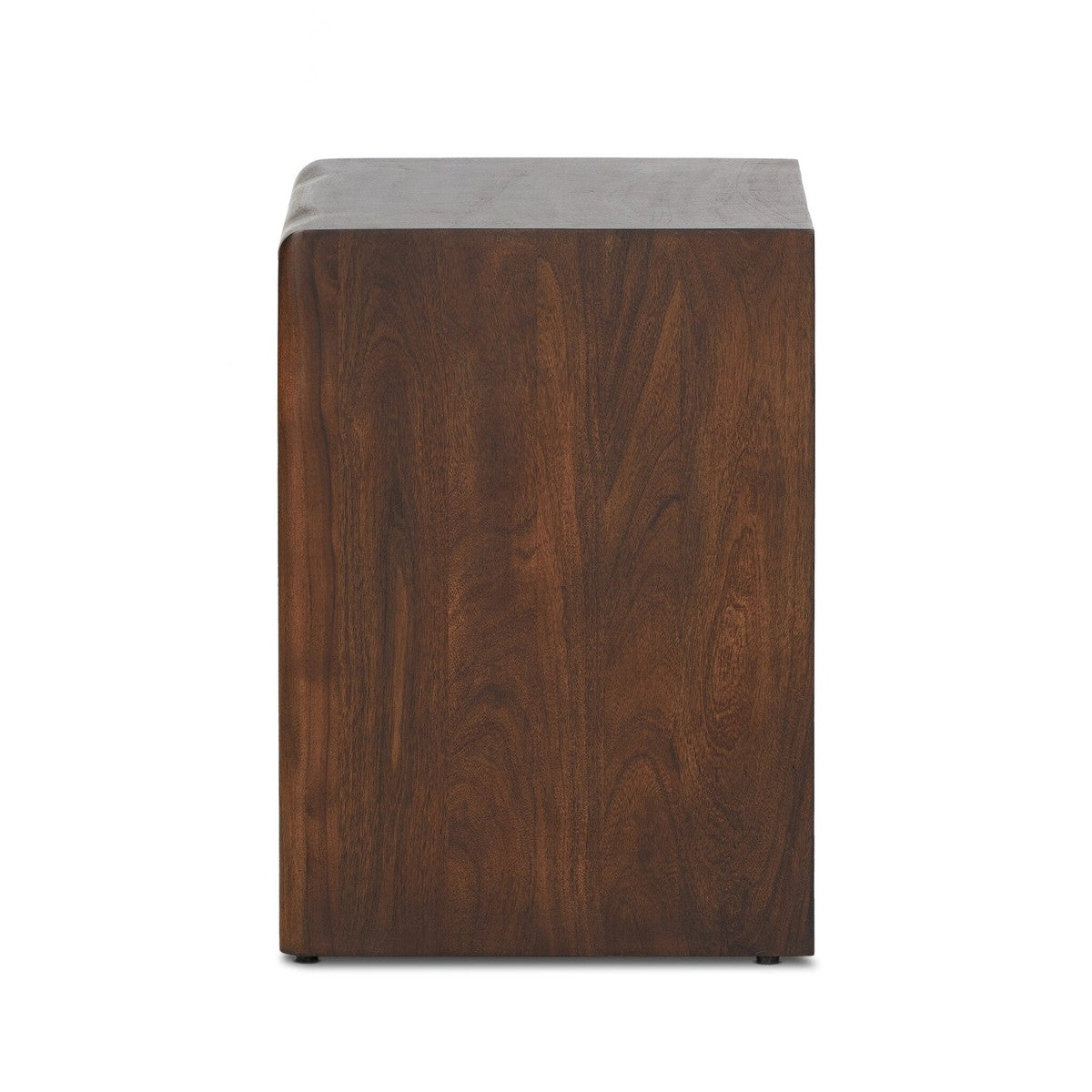 Nigel Nightstand - Rustic Brown Acacia - Brown