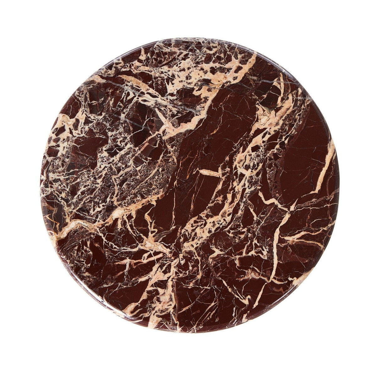 Reeves End Table - Garnet Marble