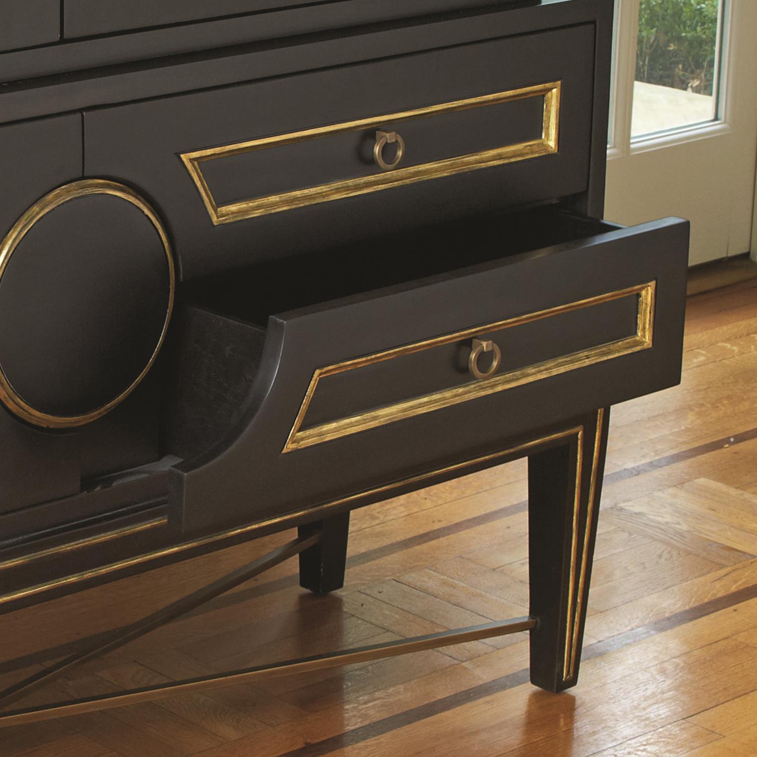 Collector's Cabinet-Console-Black-Global Views-GVSA-2448-Console Tables-2-France and Son