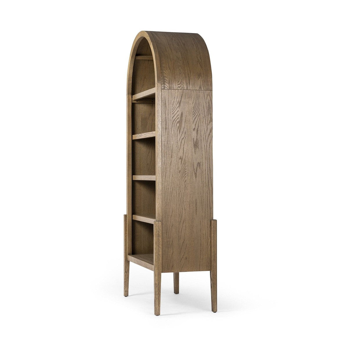 Tolle Bookcase - Drifted Oak Solid