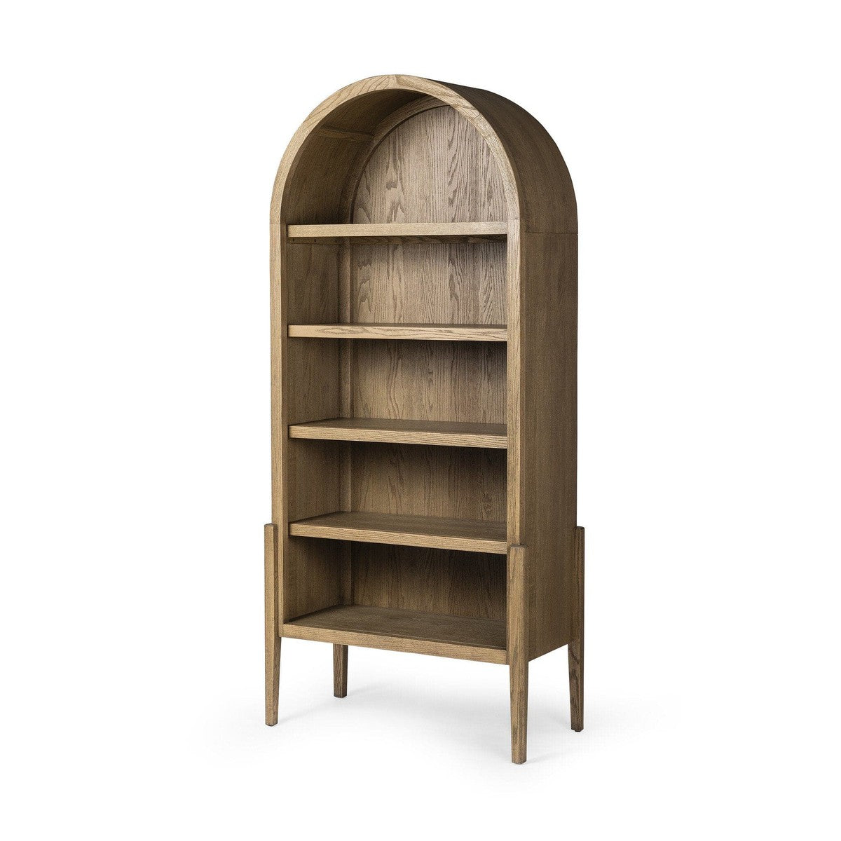 Tolle Bookcase - Drifted Oak Solid