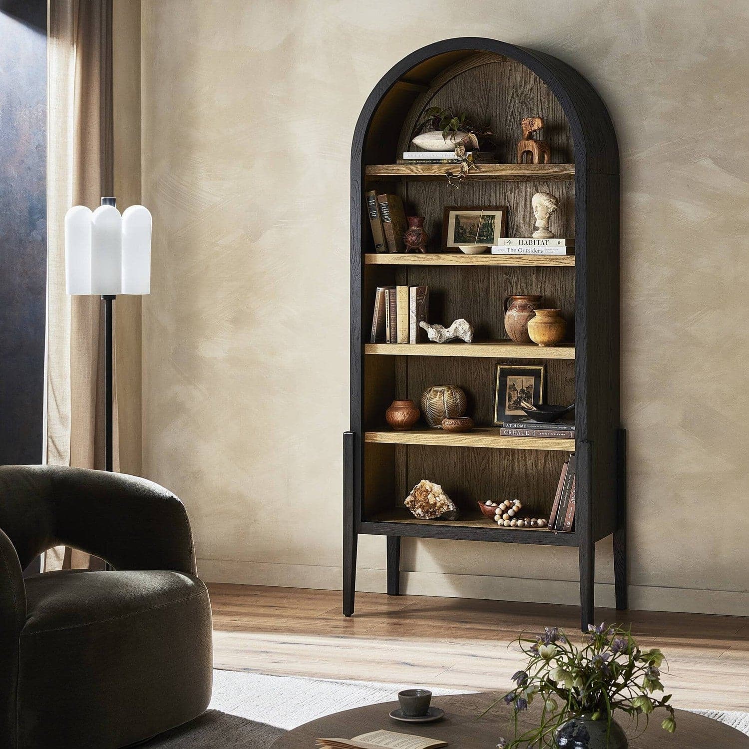 Tolle Bookcase - Drifted Matte Black