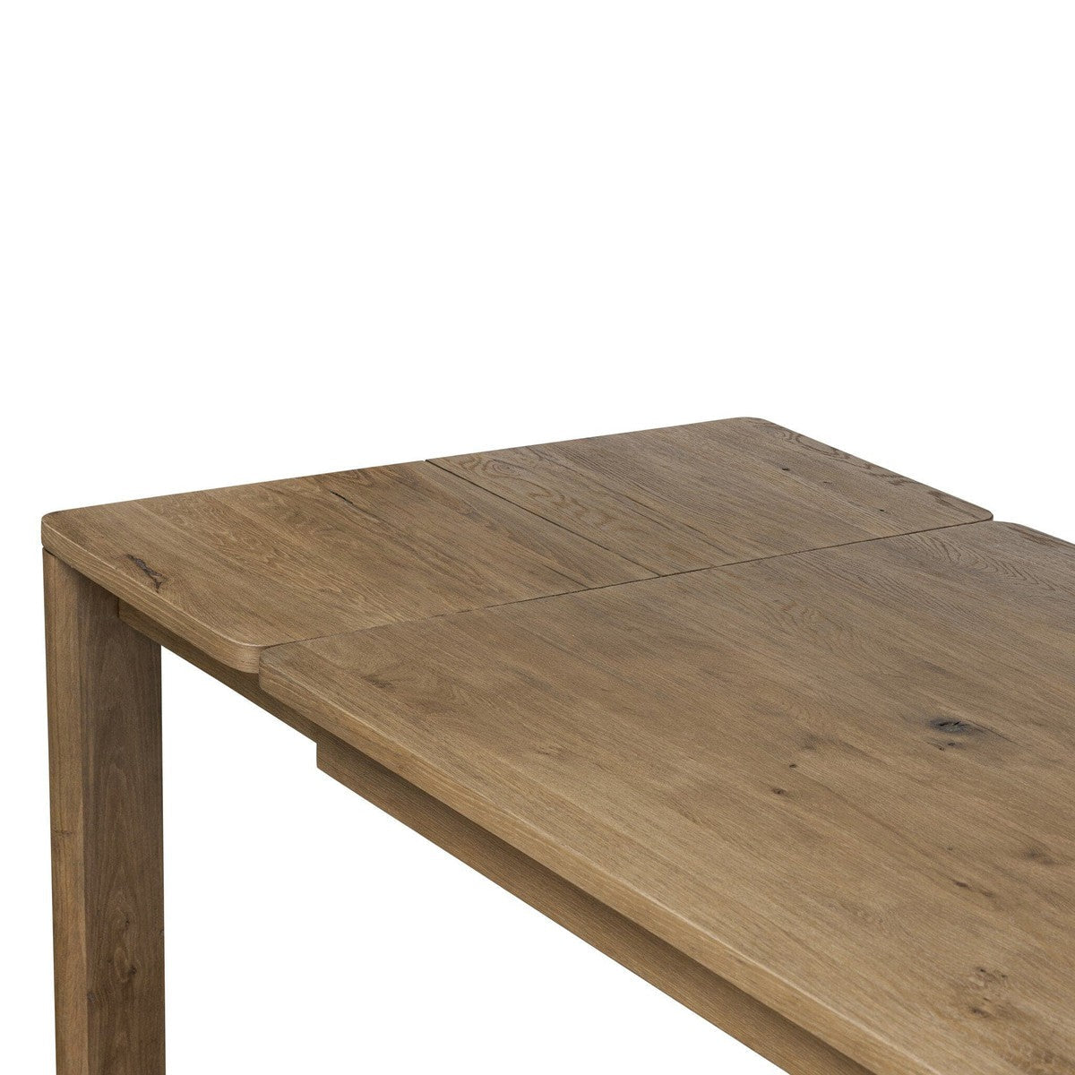 Noeline Double Extension Dining Table - Resawn Worn Oak