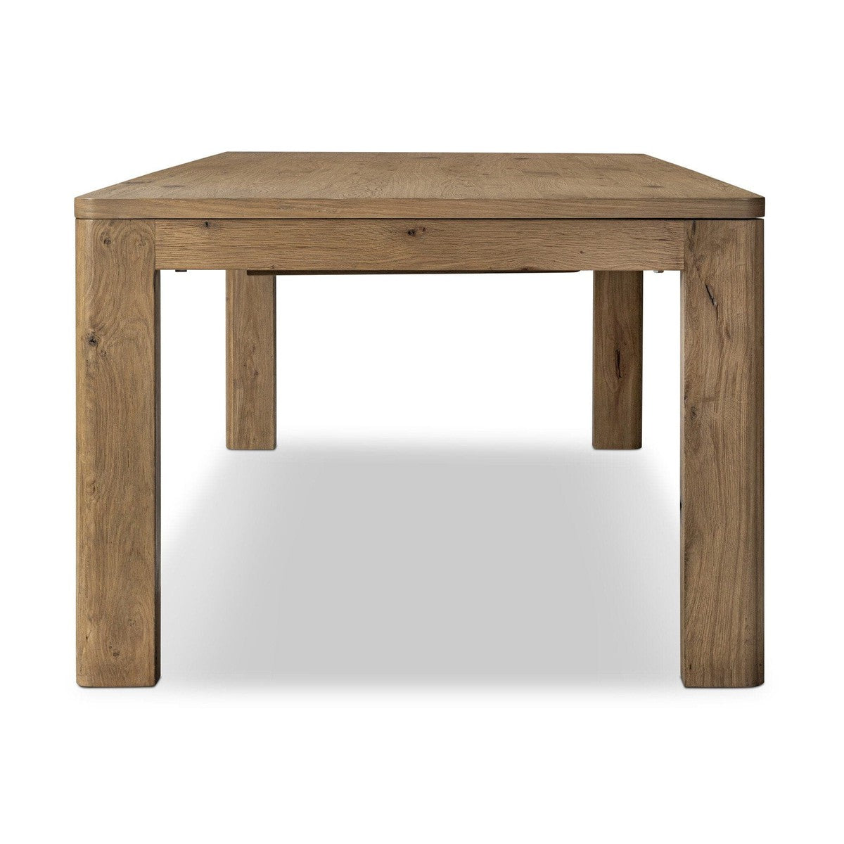 Noeline Double Extension Dining Table - Resawn Worn Oak