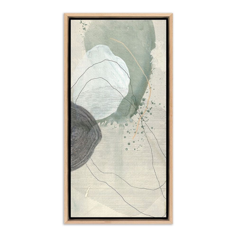 Wall Art Notarchitecture 2.1 By Liminalme - 20.5"X40" - White Oak