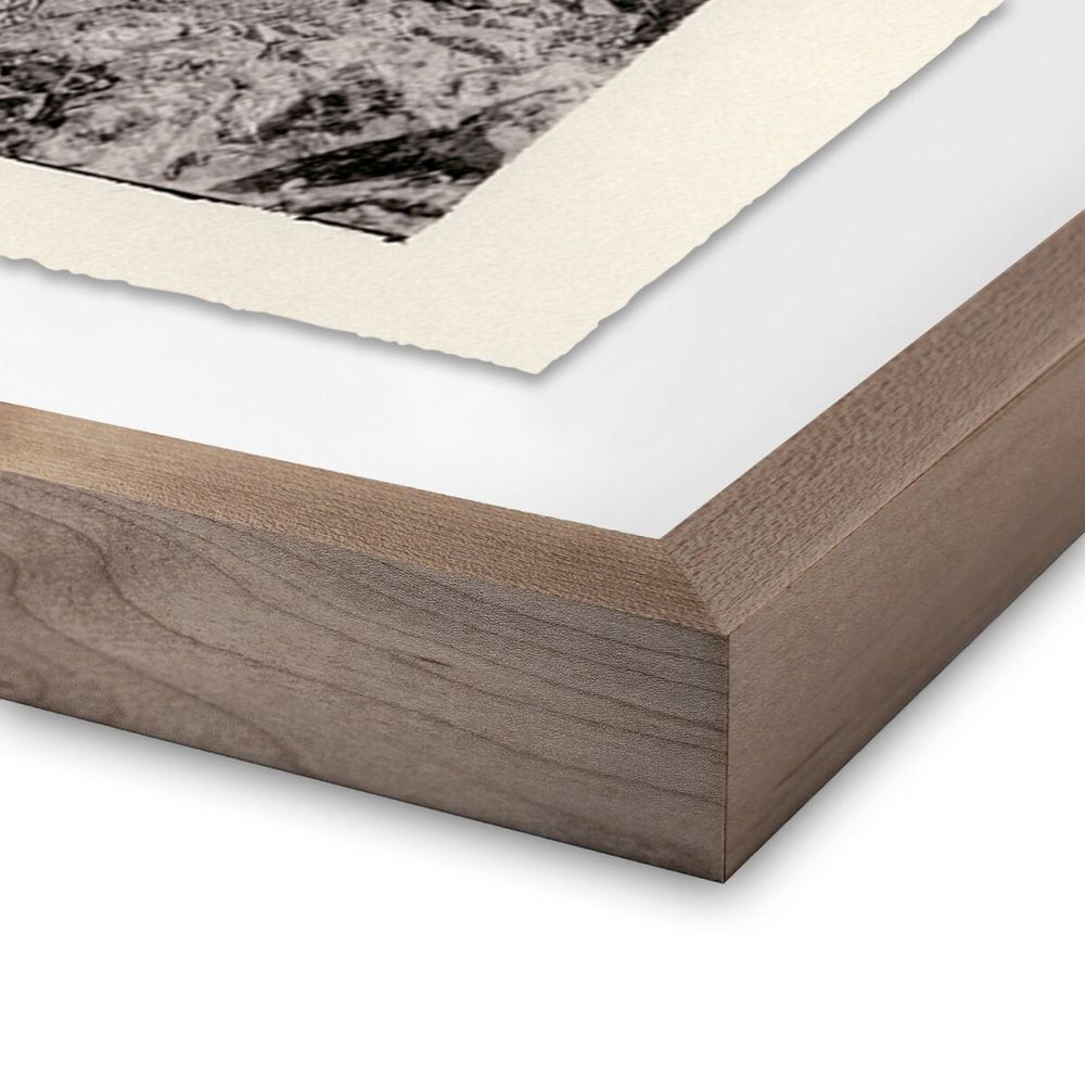 Wall Art Juniper Gampi By Platinum Revival - 32"X24.5" - Rustic Walnut
