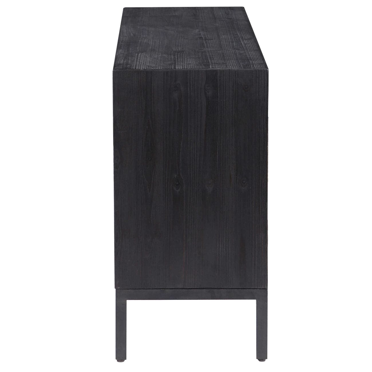 Aiken Dark 2 Door Cabinet-Uttermost-UTTM-24916-Sideboards & Credenzas-6-France and Son