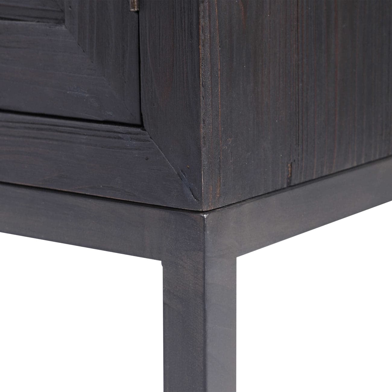 Aiken Dark 2 Door Cabinet-Uttermost-UTTM-24916-Sideboards & Credenzas-7-France and Son