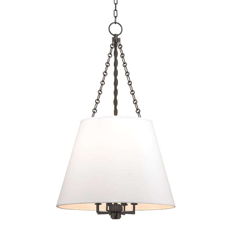 Burdett 8 Light Pendant-Hudson Valley-HVL-6422-OB-ChandeliersBlack-3-France and Son