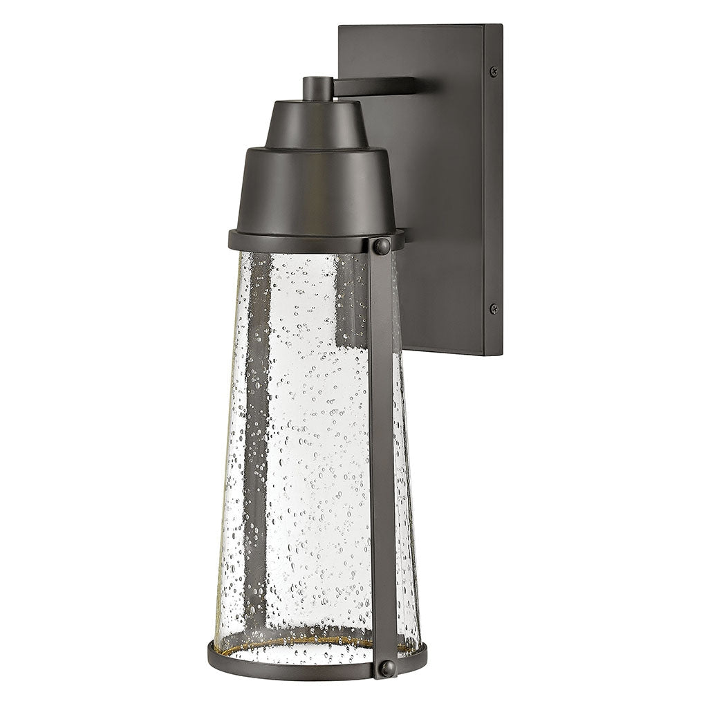 Outdoor Miles - Medium Wall Mount Lantern-Hinkley Lighting-HINKLEY-2554BK-lanterns-1-France and Son