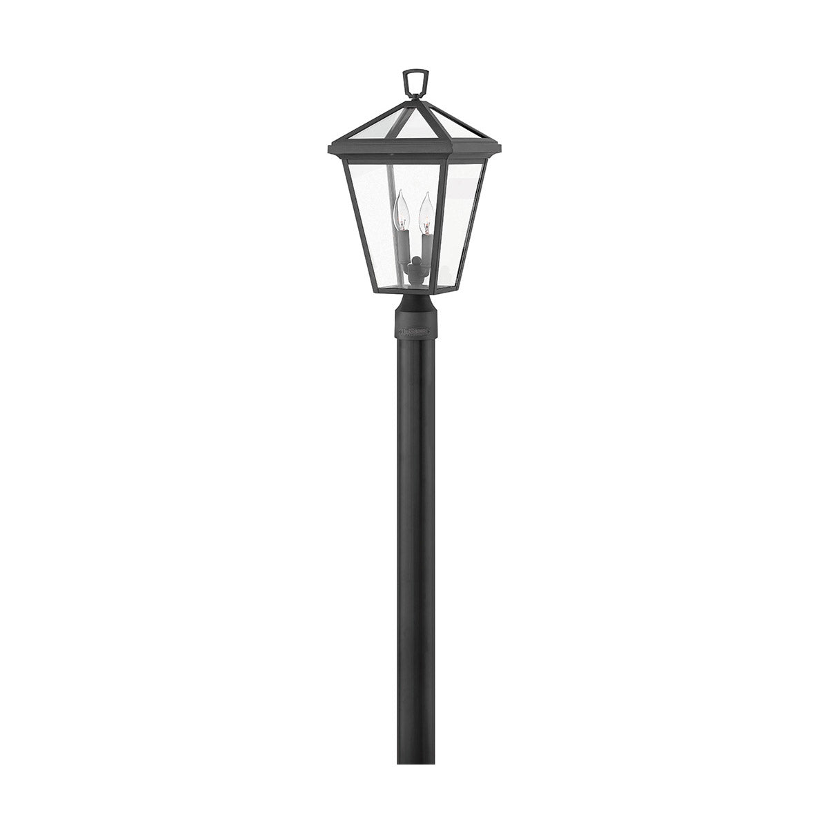 Outdoor Alford Place Post Lantern-Hinkley Lighting-HINKLEY-2561MB-Outdoor LightingMuseum Black-Incandescent-1-France and Son