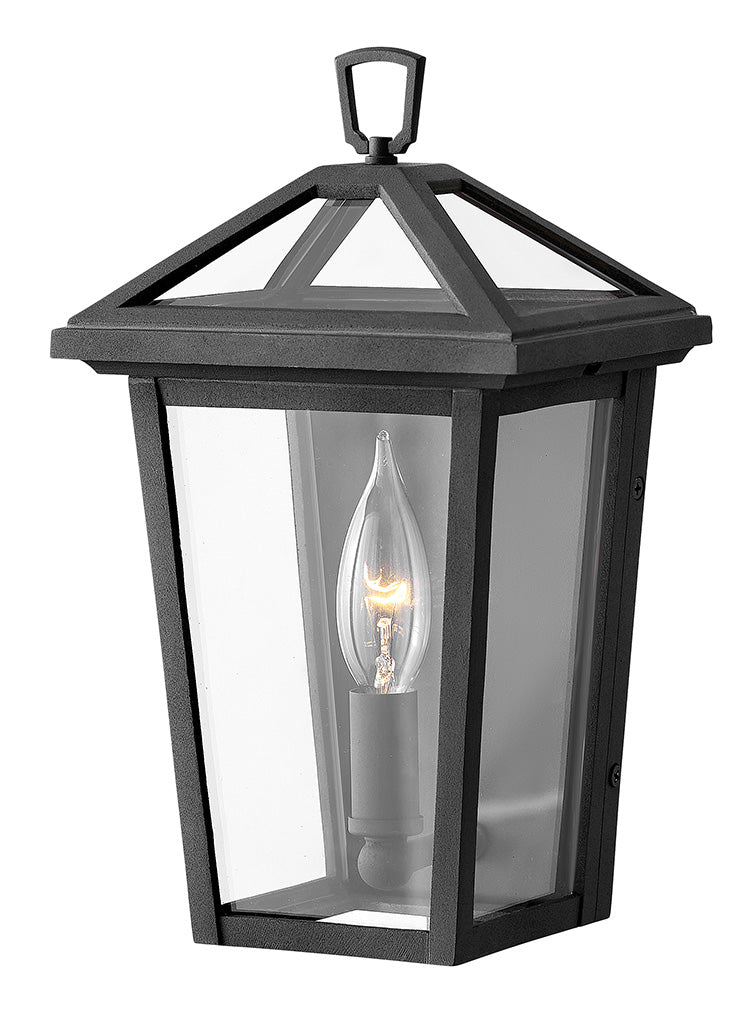 Outdoor Alford Place - Extra Small Wall Mount Lantern-Hinkley Lighting-HINKLEY-2566MB-LL-Outdoor Wall SconcesMuseum Black-LED-3-France and Son