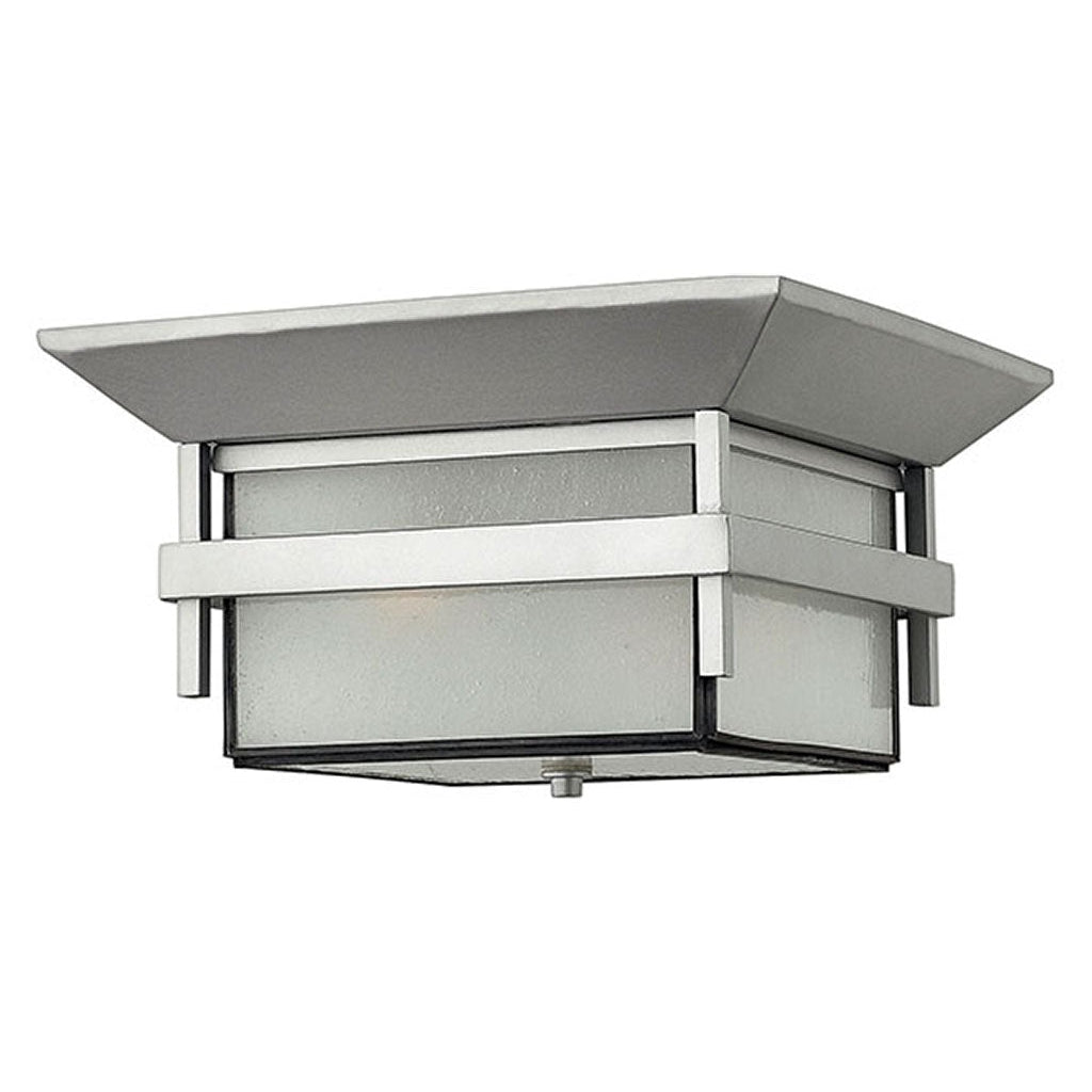 Outdoor Harbor - Medium Flush Mount non LED-Hinkley Lighting-HINKLEY-2573TT-Outdoor Flush MountsTitanium-3-France and Son