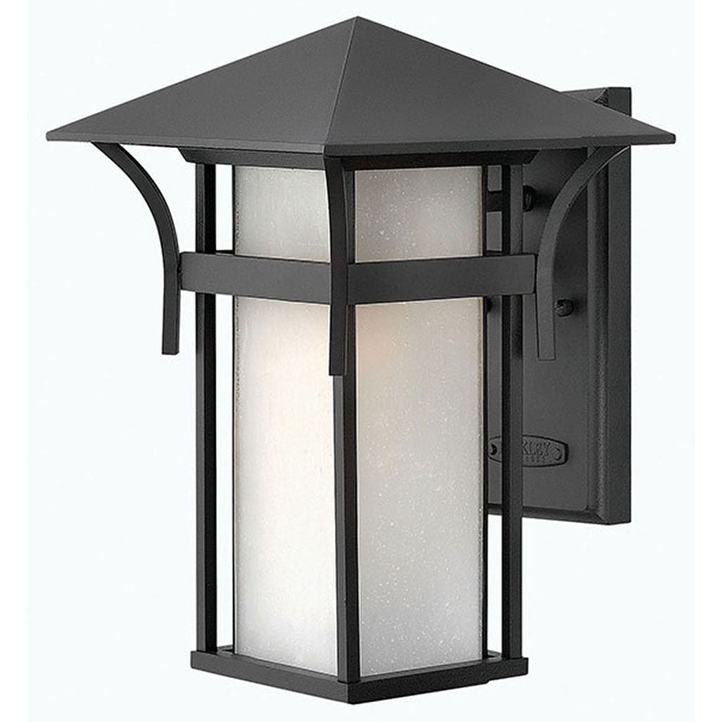 Outdoor Harbor - Medium Wall Mount Lantern-Hinkley Lighting-HINKLEY-2574SK-LED-Outdoor Post LanternsLED-Satin Black-2-France and Son