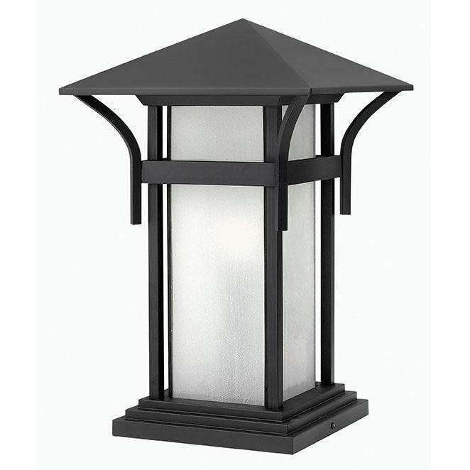 Outdoor Harbor Pier Mount-Hinkley Lighting-HINKLEY-2576SK-LED-Outdoor Post LanternsLED-Satin Black-2-France and Son