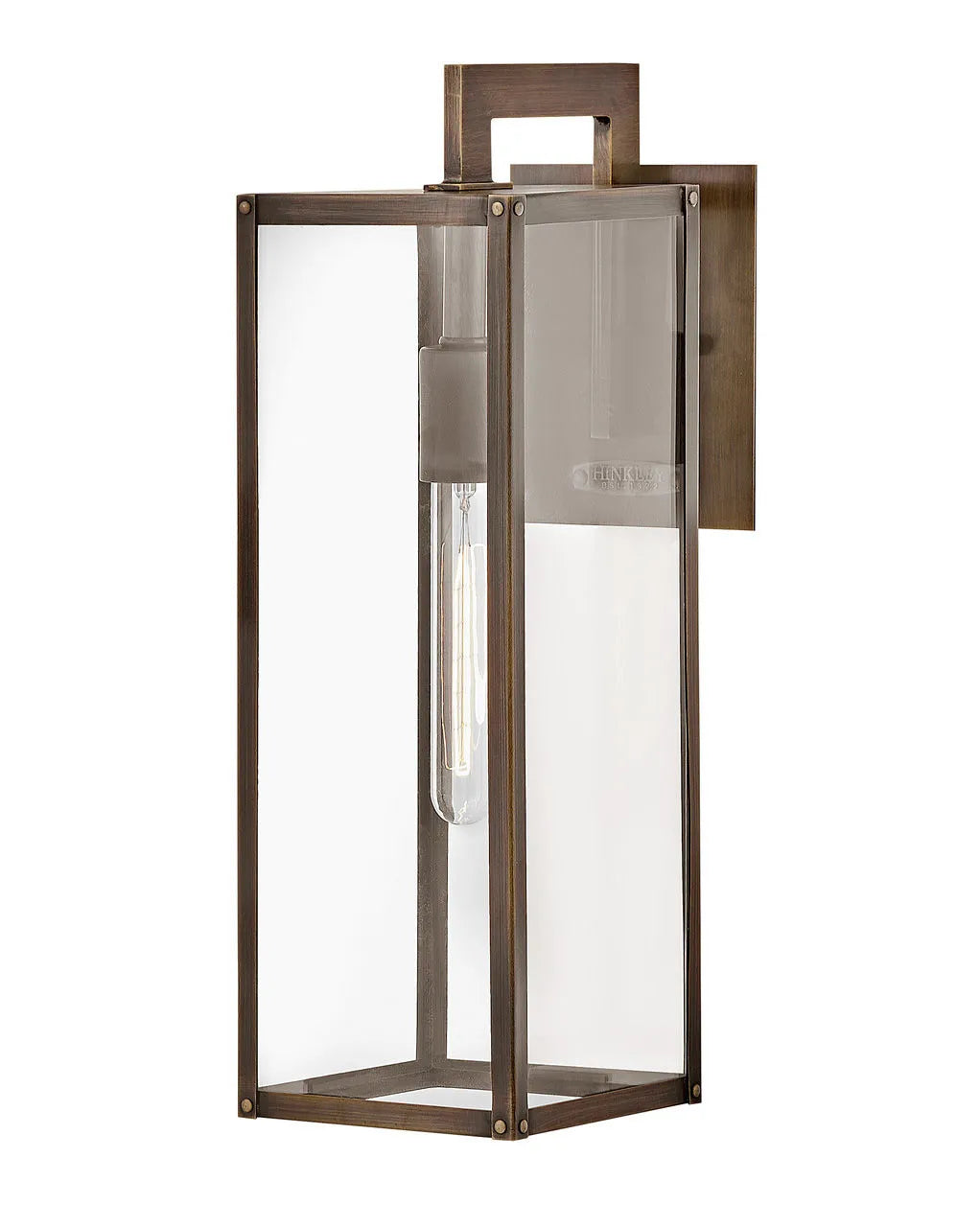 Outdoor Max Medium Wall Mount Lantern-Hinkley Lighting-HINKLEY-2594BU-LL-Wall LightingBurnished Bronze with bulb-2-France and Son