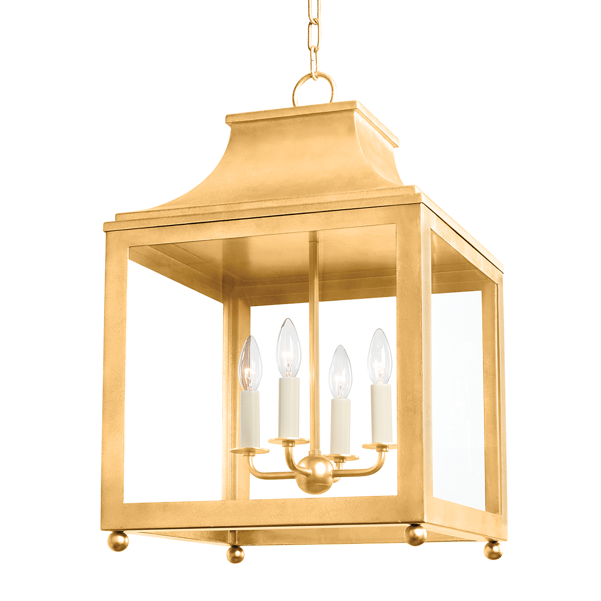 Leigh 4 Light Large Pendant-Mitzi-HVL-H259704L-VGL-PendantsVintage Gold-7-France and Son