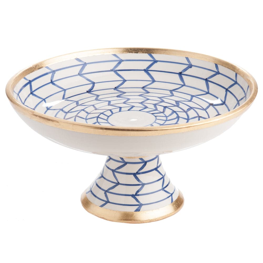Decorative Geometric Raised Centerpiece-ABIGAILS-ABIGAILS-260123-Decorative Objects-1-France and Son