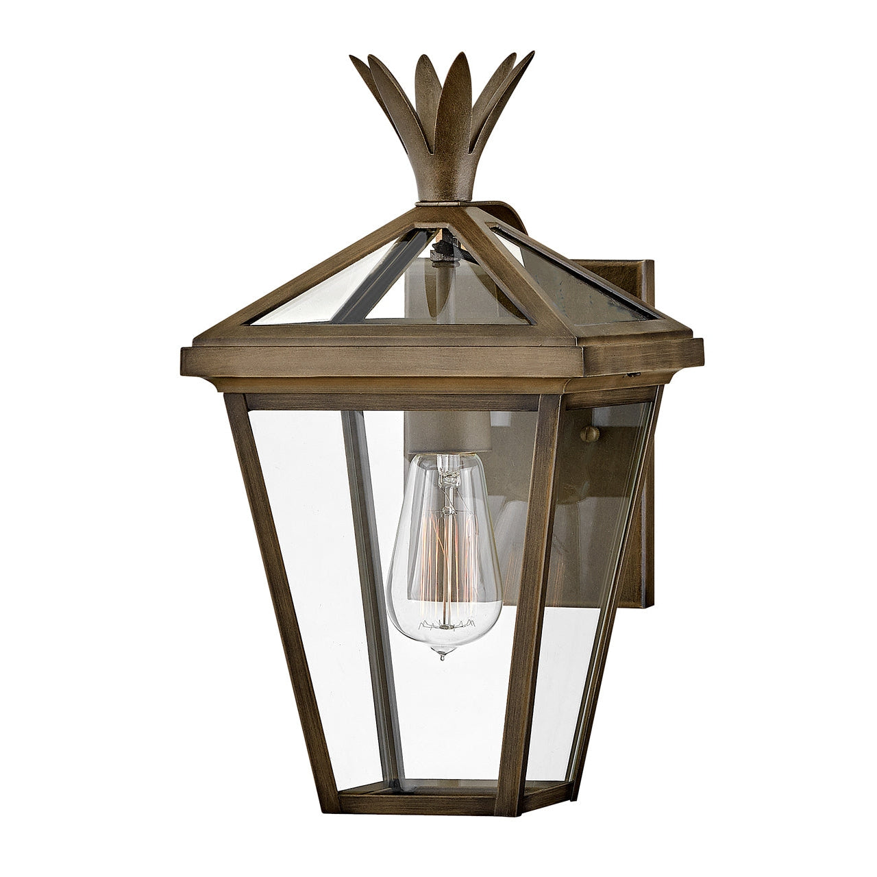 Outdoor Palma - Small Wall Mount Lantern-Hinkley Lighting-HINKLEY-26090BU-Outdoor Lanterns-1-France and Son