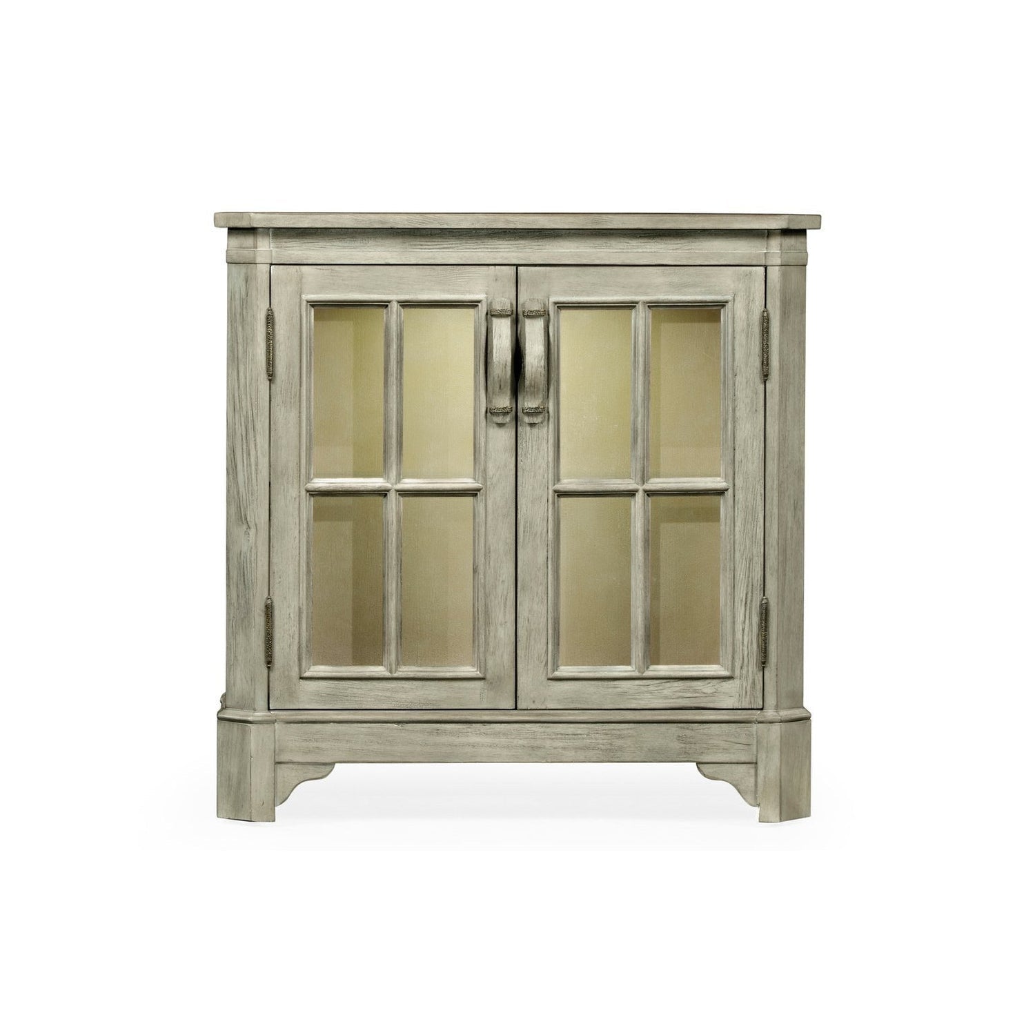 Low Bookcase with Strap Handles-Jonathan Charles-JCHARLES-491067-DTW-Bookcases & CabinetsWhitewash Driftwood-17-France and Son