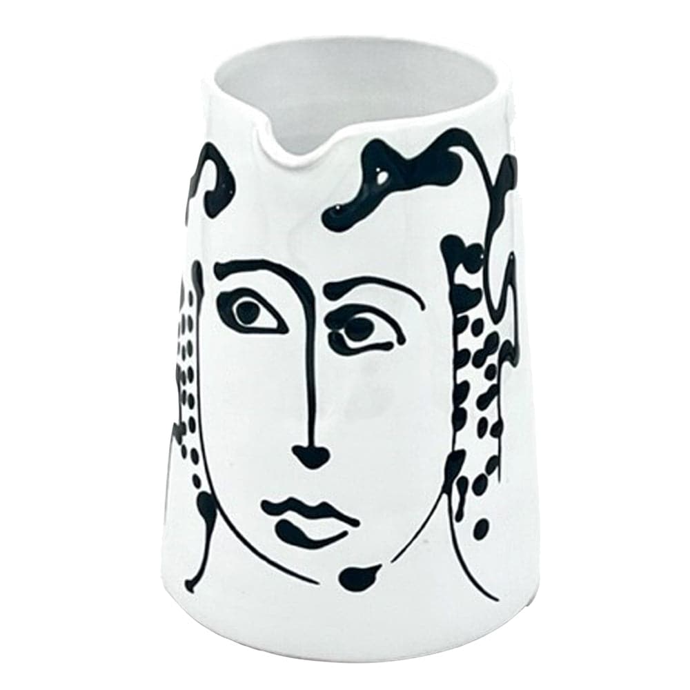 Pablo Pitcher, Black & White Face-ABIGAILS-ABIGAILS-264018-Bar Decor-1-France and Son