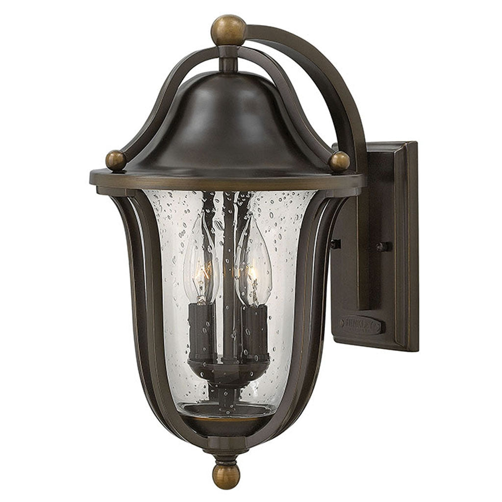 Outdoor Bolla Medium Wall Mount Lantern-Hinkley Lighting-HINKLEY-2644OB-Wall Lighting-1-France and Son