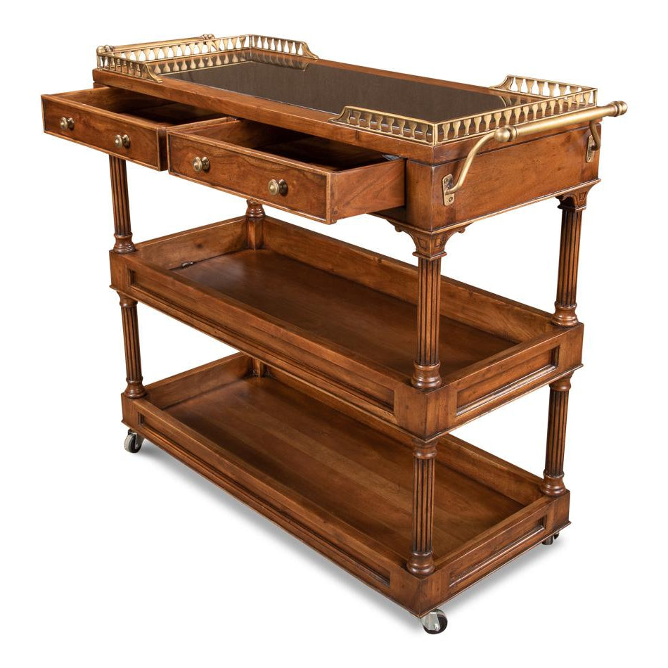 Capital Serving Cart-SARREID-SARREID-26792-Bar Storage-4-France and Son