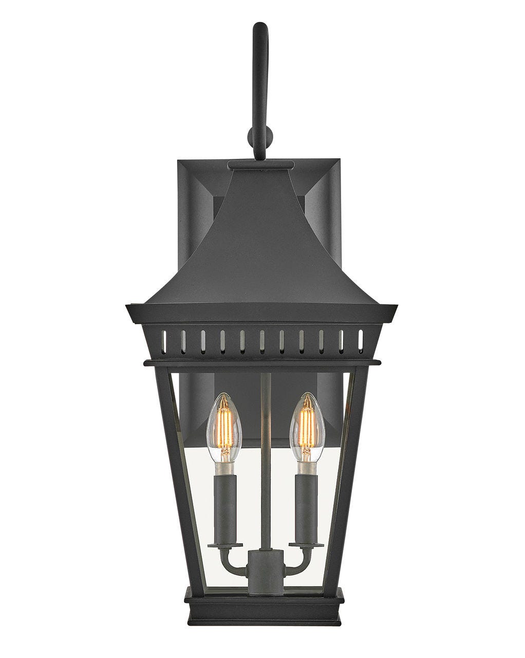 Chapel Hill Medium Wall Mount Lantern-Hinkley Lighting-HINKLEY-27090MB-Flush Mounts-2-France and Son